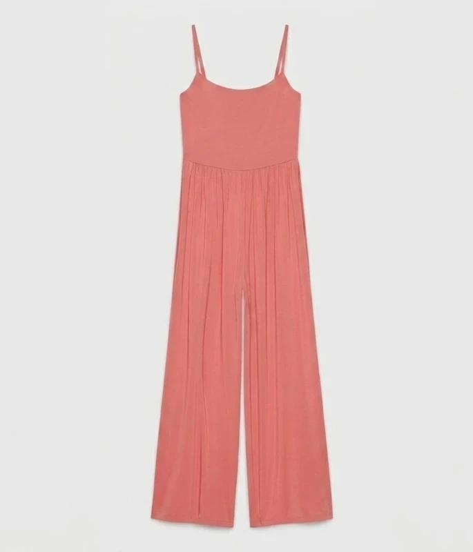 Aritzia Wilfred macacão amplo fluido rosa – photo 7